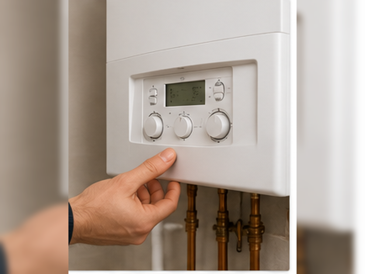 Central heating maintenance and radiator balancing by a Skilfulhands engineer