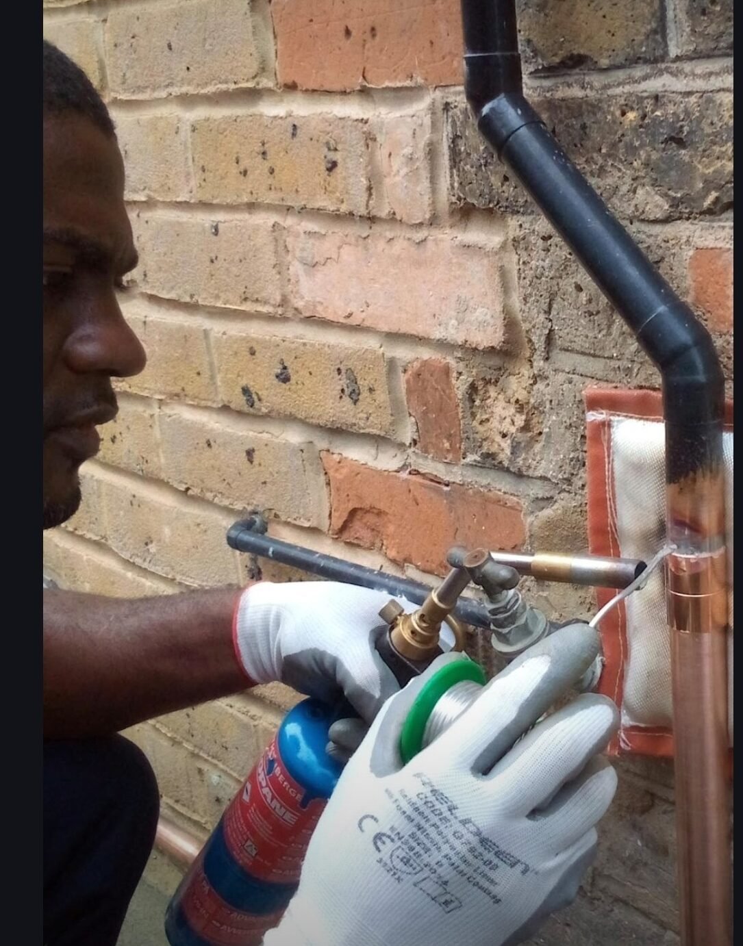 Boiler repair work